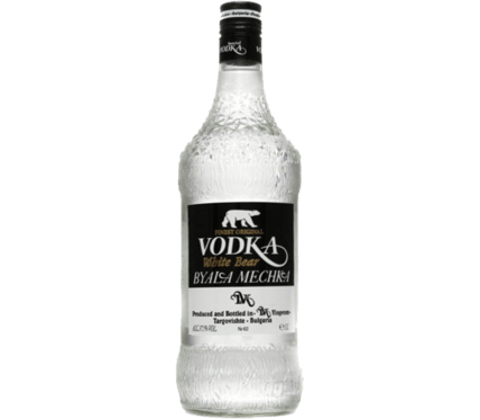 ВОДКА БЯЛА МЕЧКА 1л - VODKA WHITE BEAR 1l - Дистрибуция и логистика ЕТ Г. Гайдов