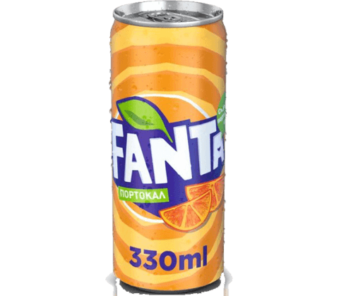 Fanta orange can 330