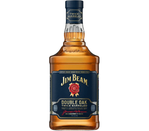 БЪРБЪН ДЖИМ БИЙМ ДАБЪЛ ОАК 43%- 0.7л - JIM BEAM DOUBLE OAK 0.7l