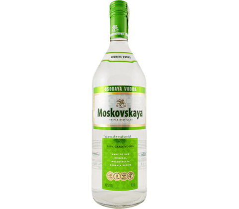 ВОДКА МОСКОВСКАЯ 1л - VODKA MOSKOVSKAYA 1l