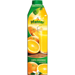 ПФАНЕР ПОРТОКАЛ 1л - PFANNER ORANGE 1l - Дистрибуция и логистика ЕТ Г. Гайдов