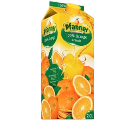 PFANNER GREEN ORANGE, SUGAR FREE 2l