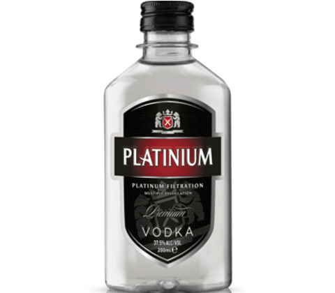 ВОДКА ПЛАТИНИУМ 0.2 х 12БР. - VODKA PLATINUM 0.2l x 12pcs - Дистрибуция и логистика ЕТ Г. Гайдов