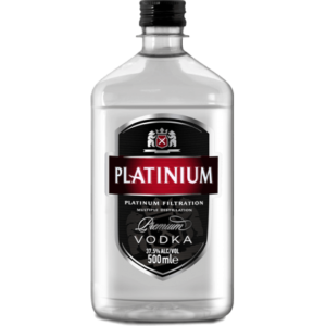 ВОДКА ПЛАТИНИУМ 0.5 - VODKA PLATINUM 0.5l - Дистрибуция и логистика ЕТ Г. Гайдов