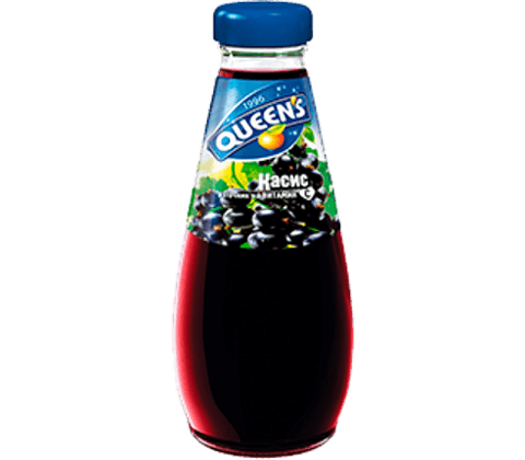 КУИНС КАСИС 0.250 х 12БР. СТЪКЛО - QUEEN'S BLACK CURRANT 0.250l x 12pcs - Дистрибуция и логистика ЕТ Г. Гайдов