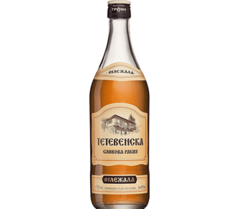 РАКИЯ ТЕТЕВЕНСКА СЛИВОВА ОТЛЕЖАЛА 0.7 - RAKIA TETEVENSKA PLUM AGED 0.7l - Дистрибуция и логистика ЕТ Г. Гайдов