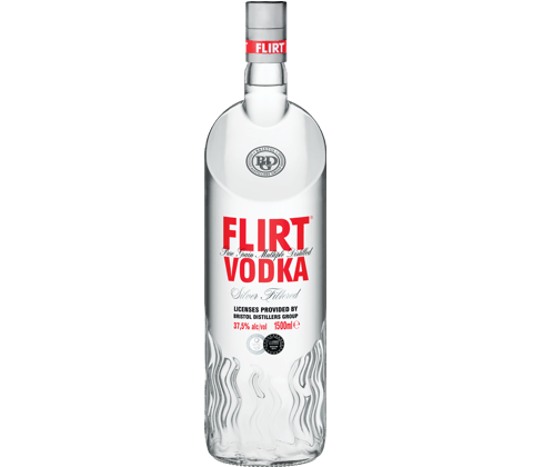 ВОДКА ФЛИРТ 1.5л - VODKA FLIRT 1.5l - Дистрибуция и логистика ЕТ Г. Гайдов