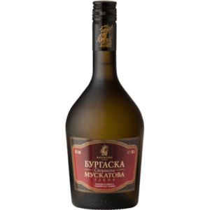 РАКИЯ БУРГАСКА МУСКАТОВА 7 год. 0.7 - BURGASKA MUSCAT 7Y.O. 0.7l - Дистрибуция и логистика ЕТ Г. Гайдов