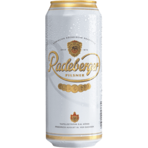 БИРА РАДЕБЕРГЕР КЕН 0.5 – RADEBERGER BEER CAN 0.5l - Дистрибуция и логистика ЕТ Г. Гайдов - Дистрибуция и логистика ЕТ Г. Гайдов