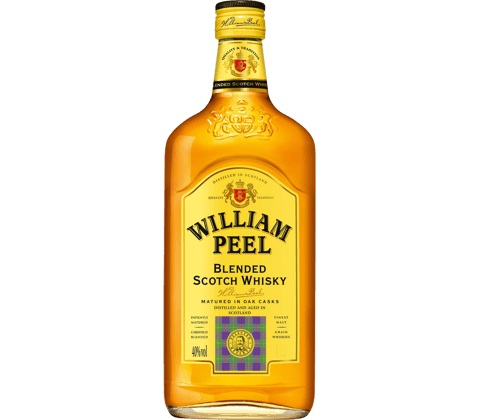 УИСКИ УИЛЯМ ПИЙЛ 0.7 - WHISKEY WILLIAM PEEL 0.7l - Дистрибуция и логистика ЕТ Г. Гайдов