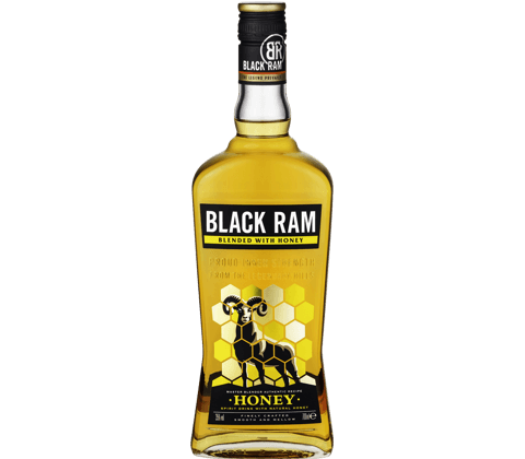 УИСКИ БЛЕК РАМ ХЪНИ 0.7л - BLACK RAM WHISKY HONEY 0.7l