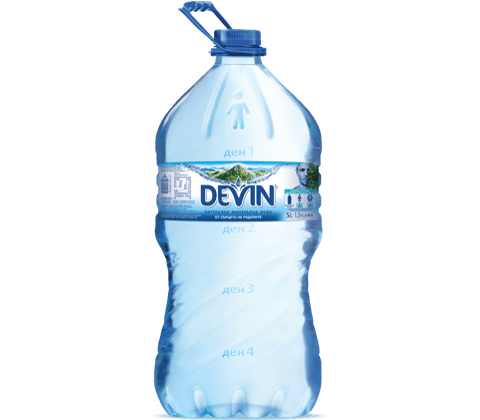 ДЕВИН МИНЕРАЛНА ВОДА 5л - DEVIN MINERAL WATER 5l - Дистрибуция и логистика ЕТ Г. Гайдов