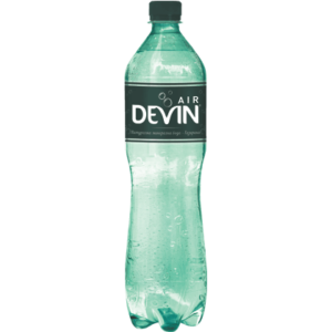 ДЕВИН МИНЕРАЛНА ВОДА AIR ГАЗИРАНА PET 1.5 х 6БР. - DEVIN CARBONATED MINERAL WATER 1.5l x 6pcs - Дистрибуция и логистика ЕТ Г. Гайдов