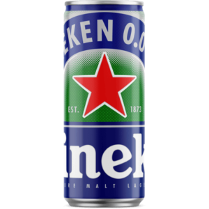 БИРА ХАЙНИКЕН 0.330 х 6БР. КЕН/БЕЗАЛКОХОЛЕН - HEINEKEN 0.0 BEER 0.330l x 6pcs - Дистрибуция и логистика ЕТ Г. Гайдов