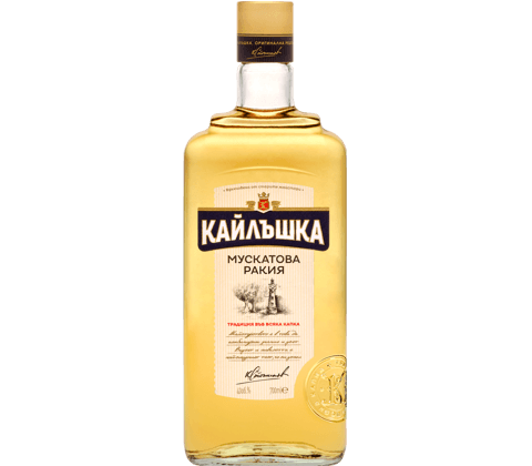 РАКИЯ КАЙЛЪШКА МУСКАТОВА 0.7 - RAKIA KAILUSHKA MUSCAT 0.7l - Дистрибуция и логистика ЕТ Г. Гайдов