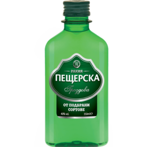 РАКИЯ ПЕЩЕРСКА ГРОЗДОВА 0.350 х 6БР. - RAKIA PESHTERA GRAPE 0.350l x 6pcs - Дистрибуция и логистика ЕТ Г. Гайдов