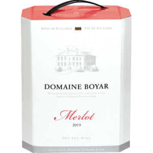 ДОМЕЙН БОЙАР МЕРЛО 3л - DOMAINE BOYAR MERLOT 3l - Дистрибуция и логистика ЕТ Г. Гайдов