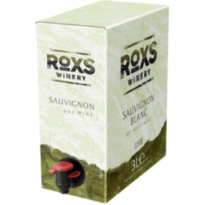 ROXS СОВИНЬОН БЛАН 3л,РОКС УАЙНЪРИ - ROXS WINERY SAUVIGNON BLANC 3l - Дистрибуция и логистика ЕТ Г. Гайдов