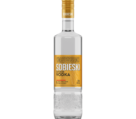 ВОДКА ЯН СОБИЕСКИ Superior 0.7,ЖЪЛТА – SOBIESKI SUPERIOR VODKA YELLOW - Дистрибуция и логистика ЕТ Г. Гайдов - Дистрибуция и логистика ЕТ Г. Гайдов