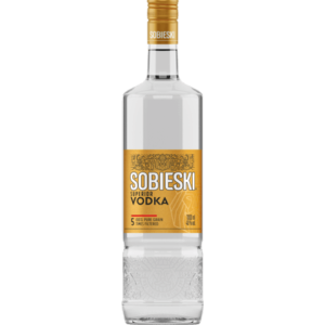 ВОДКА ЯН СОБИЕСКИ Superior 1л,ЖЪЛТА - SOBIESKI SUPERIOR VODKA YELLOW 1l - Дистрибуция и логистика ЕТ Г. Гайдов