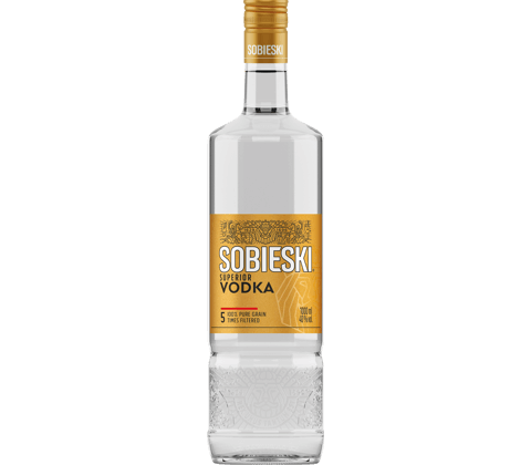 ВОДКА ЯН СОБИЕСКИ Superior 1л,ЖЪЛТА - SOBIESKI SUPERIOR VODKA YELLOW 1l - Дистрибуция и логистика ЕТ Г. Гайдов