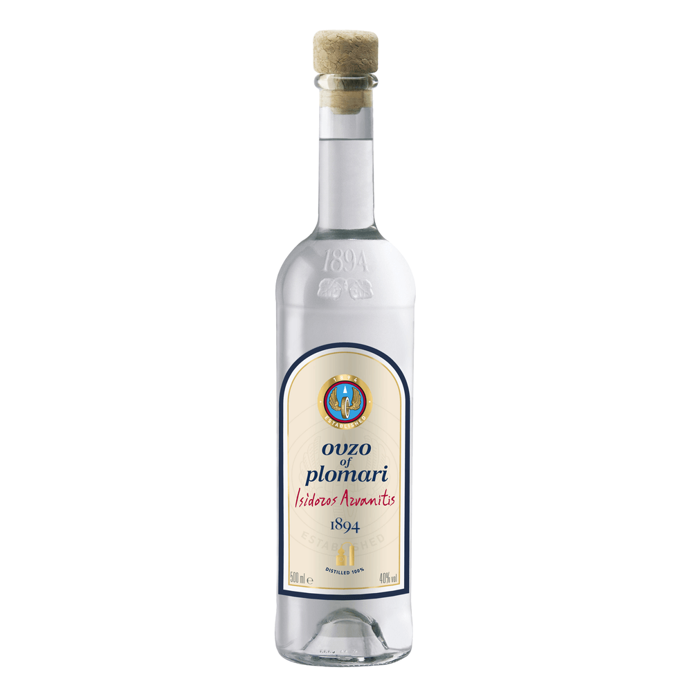 УЗО ПЛОМАРИ 0.5 - OUZO PLOMARI 0,5 L - Дистрибуция и логистика ЕТ Г. Гайдов