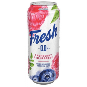 КАМЕНИЦА ФРЕШ 0% МАЛИНА И БОРОВИНКА КЕН 0,5 - KAMENITZA FRESH 0% RASPBERRY AND BLUEBERRY, KAN - Дистрибуция и логистика ЕТ Г. Гайдов