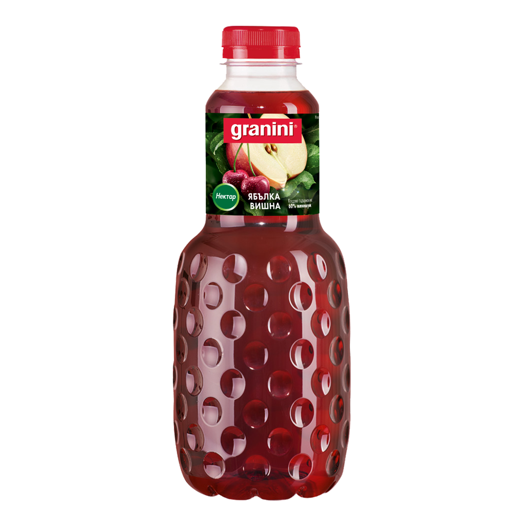 ГРАНИНИ ЯБЪЛКА/ВИШНА 1Л - GRANNI APPLE/CHERRY 1L - Дистрибуция и логистика ЕТ Г. Гайдов