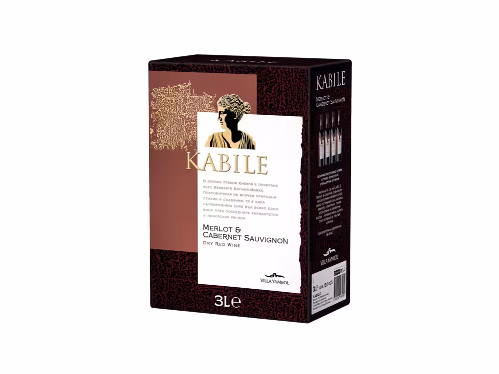 KABILE MERLOT & CABERNET SAUVIGNON 3L