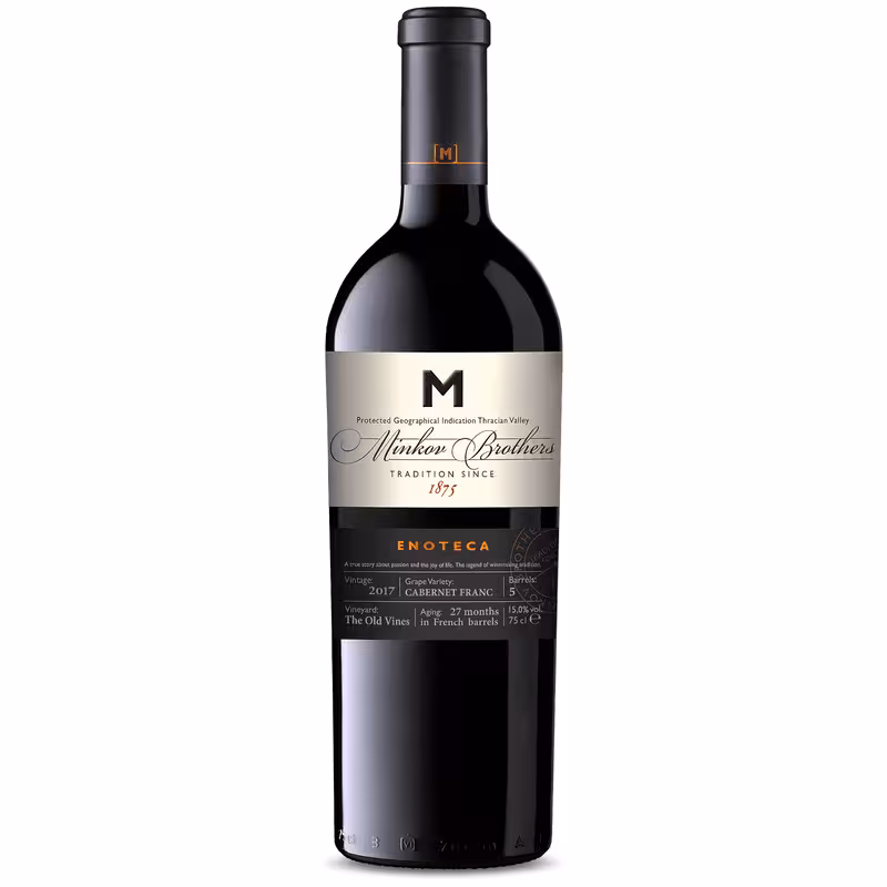 MINKOV BROTHERS ENOTECA CABERNET FRANC WINE 0.75l