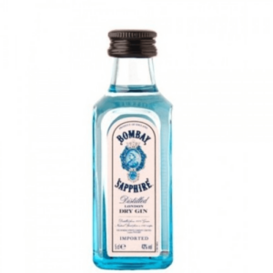 ДЖИН БОМБАЙ САПФИР 0,05л- BOMBAY SAPPHIRE 0.05l - Дистрибуция и логистика ЕТ Г. Гайдов