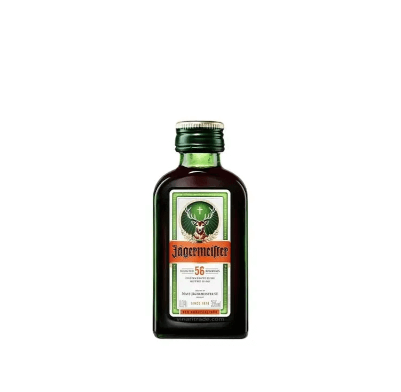 ЛИКЬОР ЙЕГЕРМАЙСТЕР 0,05 - JÄGERMEISTER 0.05l - Дистрибуция и логистика ЕТ Г. Гайдов