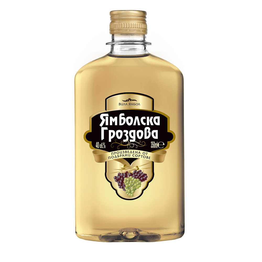 РАКИЯ ЯМБОЛСКА ГРОЗДОВА 0.350 х 6БР. - RAKIA YAMBOLSKA GRAPE 0.350l x 6pcs - Дистрибуция и логистика ЕТ Г. Гайдов