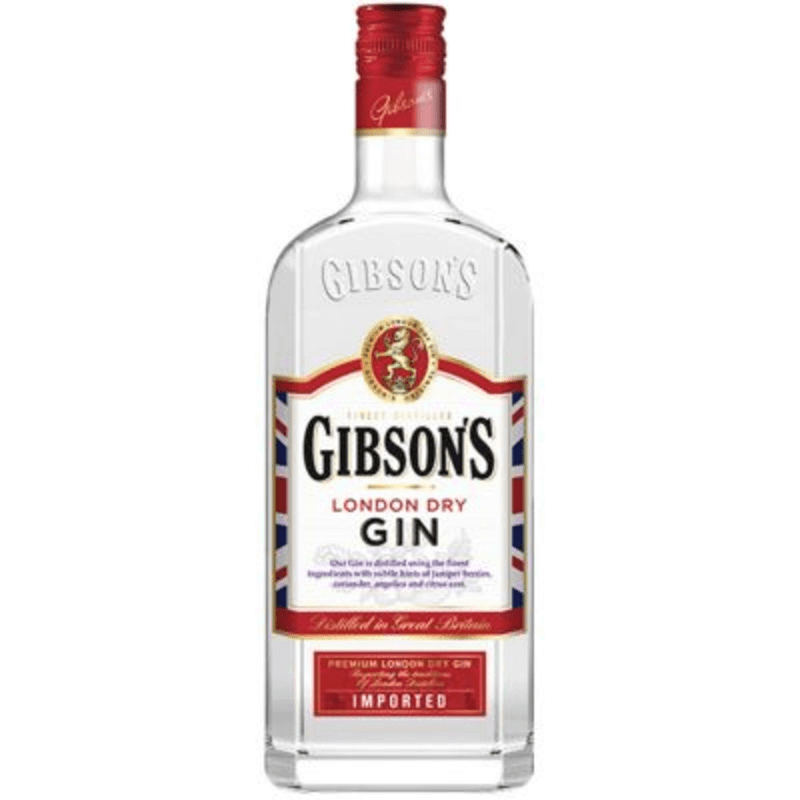 ДЖИН ГИБСЪНС 0.7 - GIBSON'S GIN 0.7l - Дистрибуция и логистика ЕТ Г. Гайдов