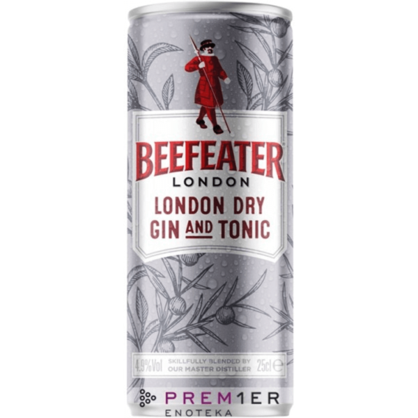 Beefeater London Dry Gin And Tonic Limenka 0.25 L