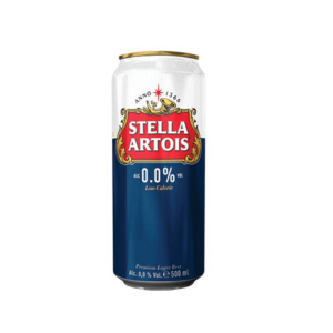 БИРА СТЕЛА АРТОА БЕЗАЛКОХОЛЕН КЕН 0,5 Х 6 - STELLA ARTOIS 0.5 - Дистрибуция и логистика ЕТ Г. Гайдов