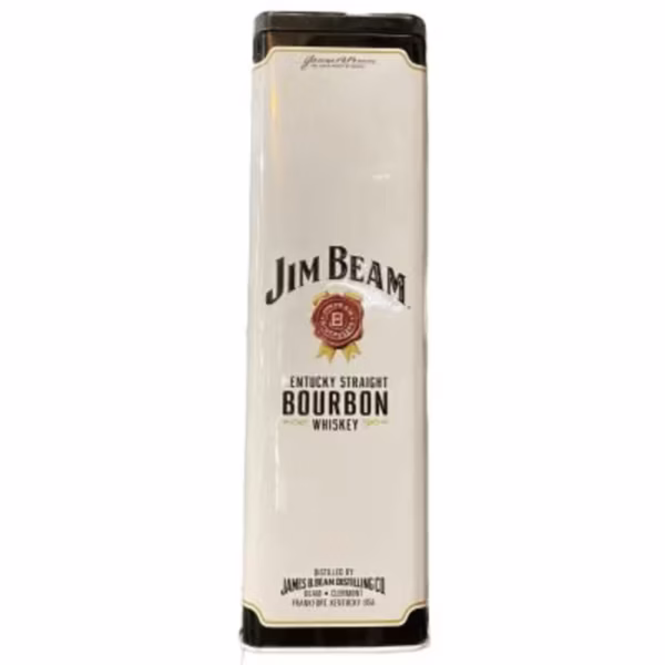 БЪРБЪН ДЖИМ БИЙМ 0.7 / метална кутия - JIM BEAM BOURBON 0.7 / metal can