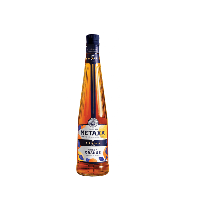 БРЕНДИ МЕТАКСА ОРИНДЖ 0,7 - BRANDY METAXA ORANGE 0.7l - Дистрибуция и логистика ЕТ Г. Гайдов