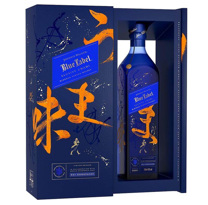 JOHNNIE WALKER BLUE LABEL "ELUSIVE UMAMI" 0.7L