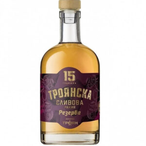 РАКИЯ ТРОЯНСКА СЛИВОВА РЕЗЕРВА 15 ГОД. 0.7Л. - RAKIA TROYAN PLUMS