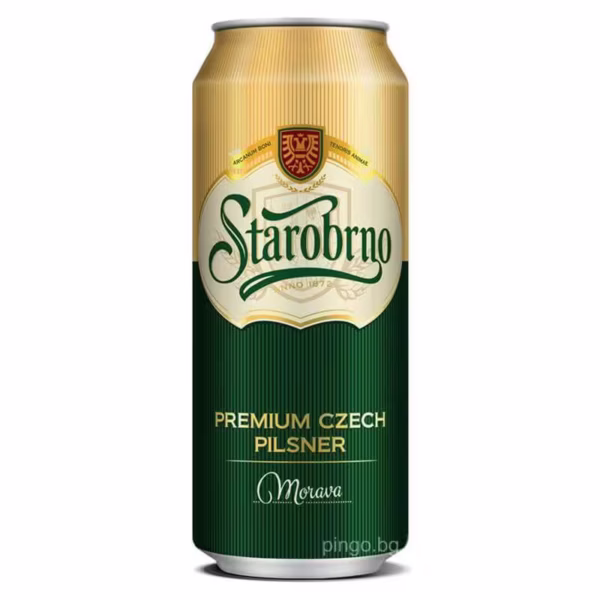 BEER STAROBRNO CAN 0.5l