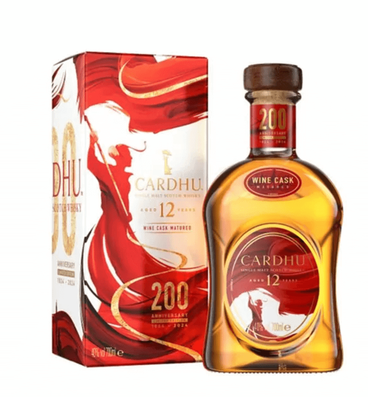CARDIUS WHISKY 12 YO 200TH ANNIVERSARY 0.7