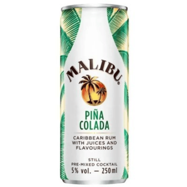 РОМ МАЛИБУ КЕН ПИНА КОЛАДА 0,250 / RUM MALIBU PINA-COLADA 0.250L