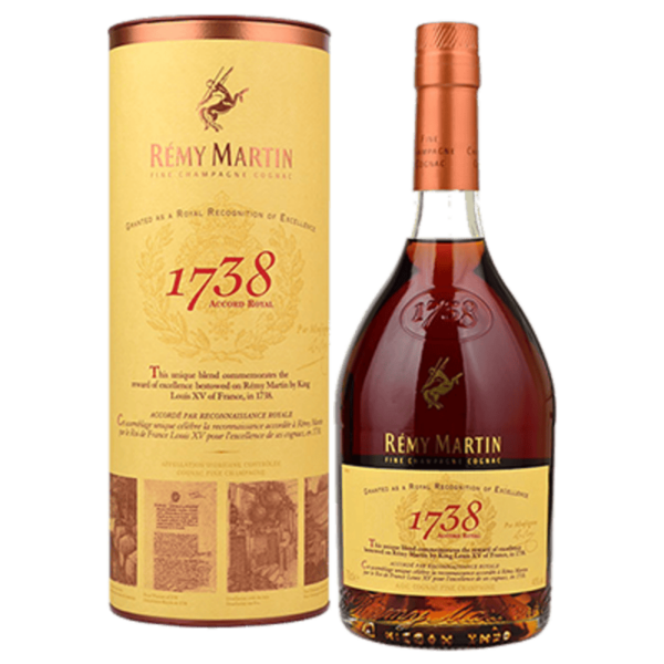 КОНЯК РЕМИ МАРТЕН 1738 0.7л - REMY MARTIN 1738 ROYAL 0.7l