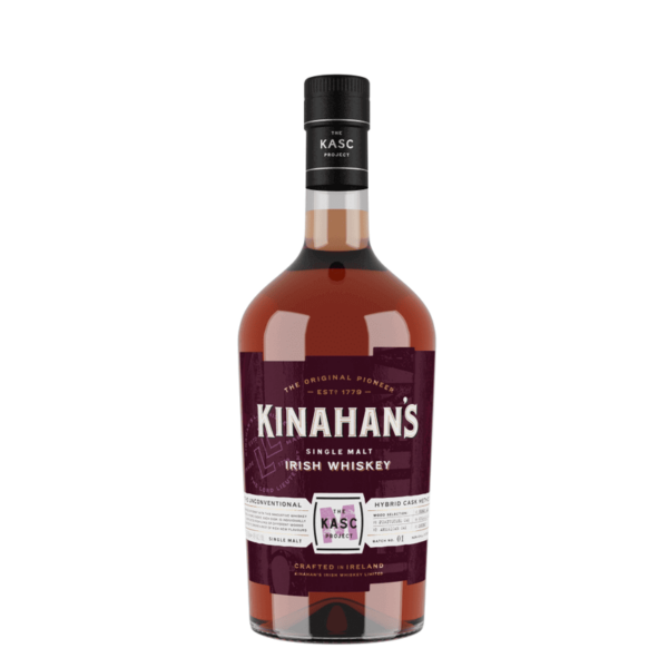 КИНАХАНС АЙРИШ УИСКИ КАСК ПРОДЖЕКТ М 0.7 - KINAHAN'S WHISKEY 0.7l