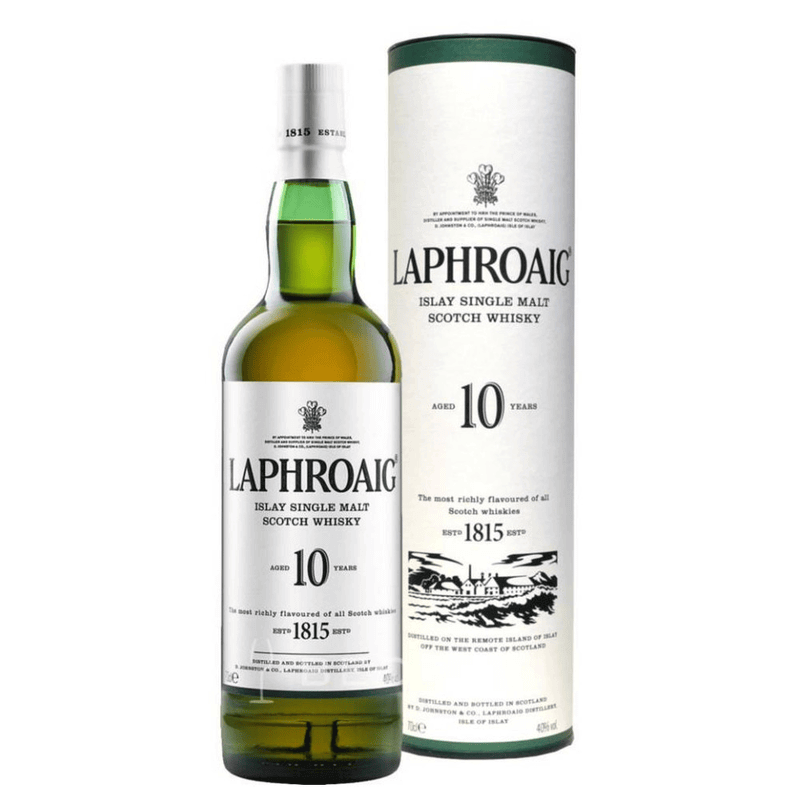 УИСКИ ЛАФРОЙГ 10 год. 0.7-LAPHROAIG 10 Y.O. 700 ml