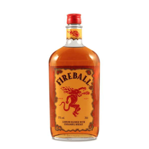 CINNAMON WHISKY LIQUEUR FIREBALL 0.7L